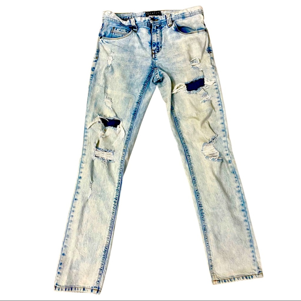 Mens Empyre Distressed Jeans, size 30
